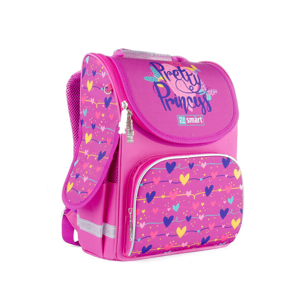 

Рюкзак школьный каркасный SMART PG-11 Pretty Princess