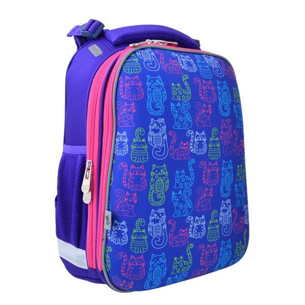 

Рюкзак школьный каркасный YES H-12-1 Kotomaniya blue, 38*29*15