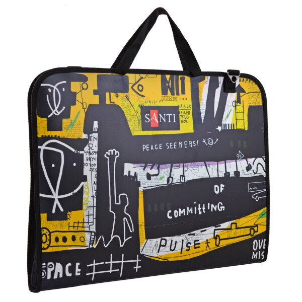 

Папка портфель Santi Graffiti для эскизов А3 (50 x 37 x 3 см)