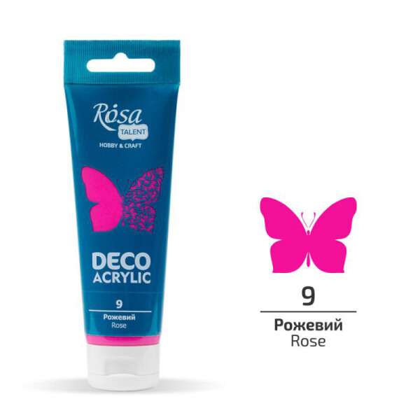 

Краска акриловая матовая Rosa Talent Розовый 75 мл (322209)