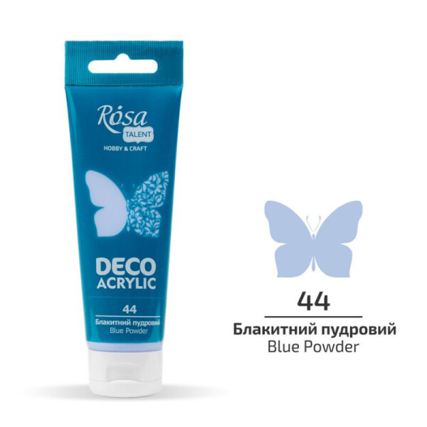 

Краска акриловая матовая Rosa Talent Голубая пудра 75 мл (322244)