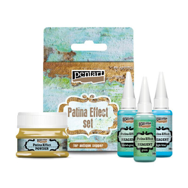

Набор материалов Pentart Patina Effect Set 4 шт (34115)