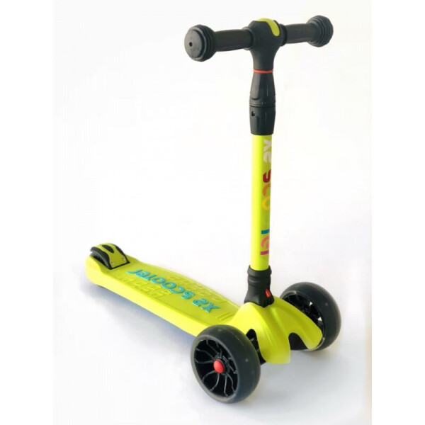 

Самокат детский Scooter HH24A складной салатовый