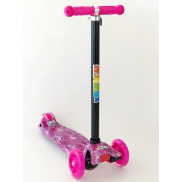 

Самокат детский Scooter Micmax от 3-х лет мультицвет Галактика