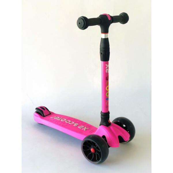 

Самокат детский Scooter HH24A складной розовый