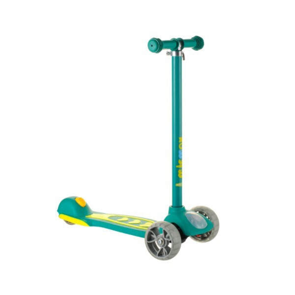 

Детский самокат Scooter 08N подсветка колес с фонариком зеленый