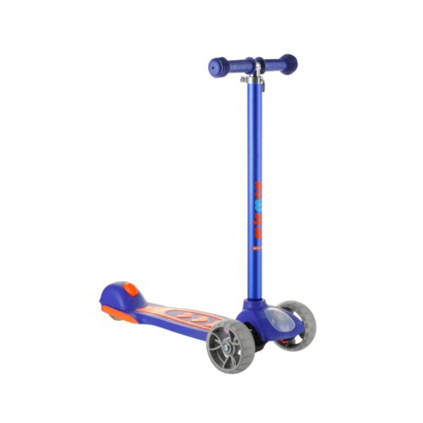 

Детский самокат Scooter 08N подсветка колес с фонариком синий