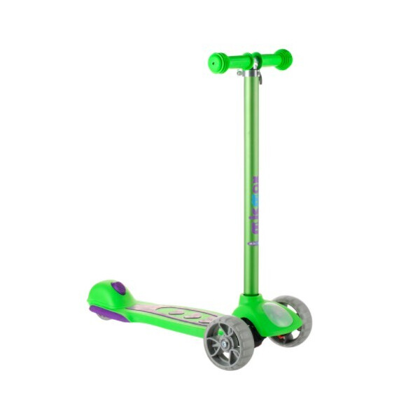 

Детский самокат Scooter 08N подсветка колес с фонариком салатовый