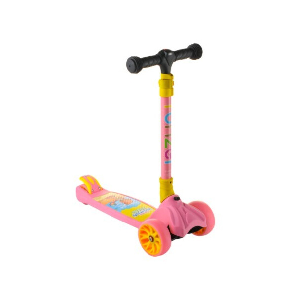 

Самокат детский складной до 60 кг Scooter 069 розовый