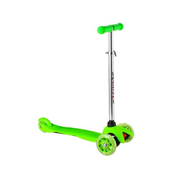 

Самокат складной детский Scooter 905 от 1 года салатовый