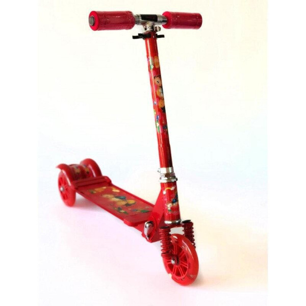

Самокат Scooter детский от 2 лет красный