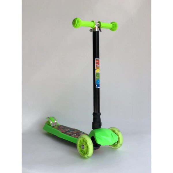 

Самокат Scooter для деток от 3-х лет салатовый