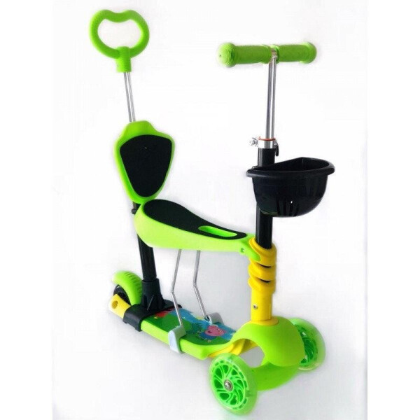 

Самокат-беговел 5 в 1 QD ScooTer PH5 салатовый
