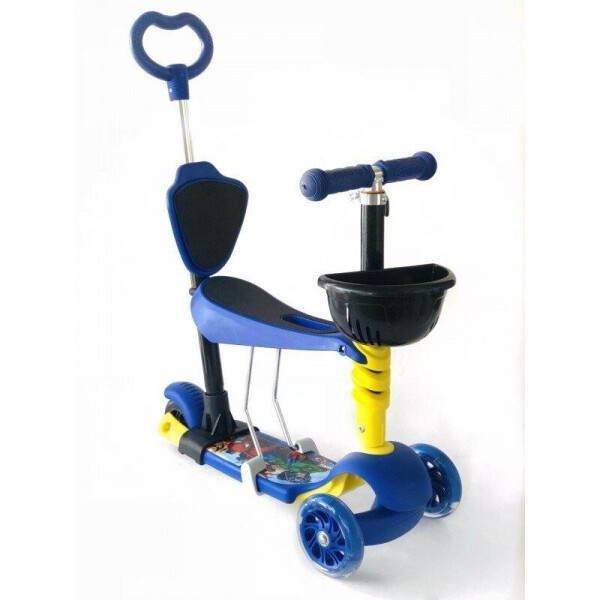

Самокат-беговел 5 в 1 QD ScooTer PH5 синий