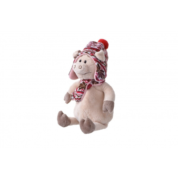 

Мягкая игрушка Same Toy Свинка в шапке 26 сантиметров (THT721)