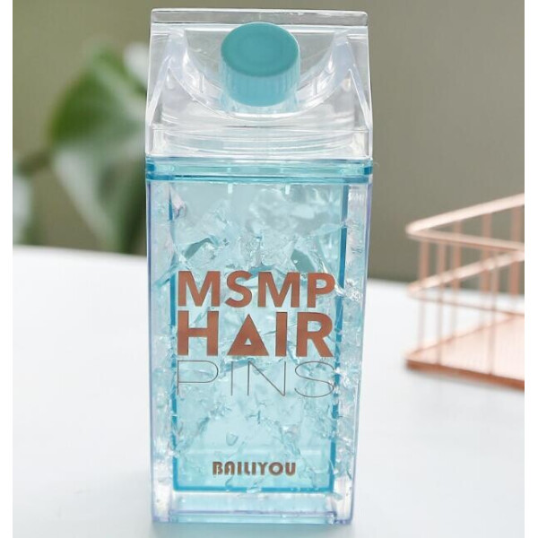 

Бутылка для воды охлаждающая EL msmp hair 400 мл голубой цвет