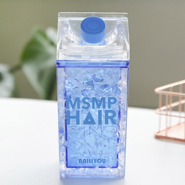 

Бутылка для воды охлаждающая EL msmp hair 400 мл синий цвет