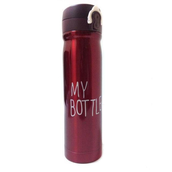 

Термос с поилкой My Bottle 500 мл бордо