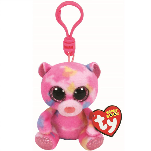 

Мягкая игрушка-брелок TY Beanie Boo's Разноцветные медвежонок Franky (36562)