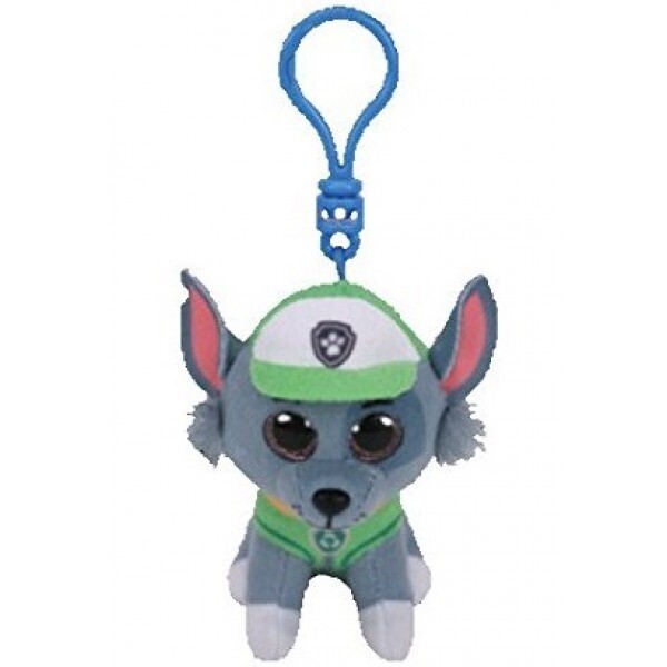 

Мягкая игрушка брелок TY Paw Patrol Пес Рокки (41279)