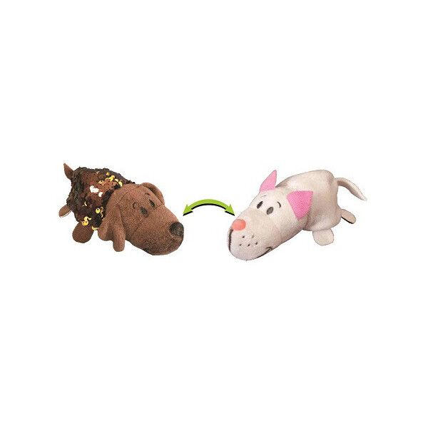 

Мягкая игрушка ZooPrяtki с пайетками 2 в 1 Лабрадор кот (554IT-ZPR)