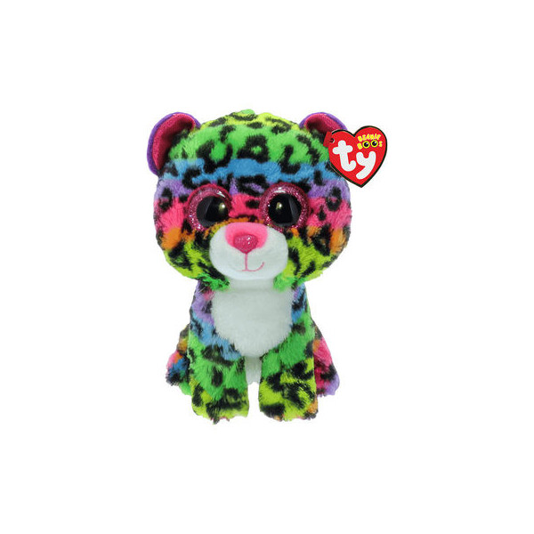 

Мягкая игрушка TY Beanie Boo's Разноцветный леопард Dotty 25 см (37074)
