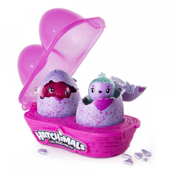 

Лоточок з двома колекційним фігурками в яйцях Hatchimals (SM19114)