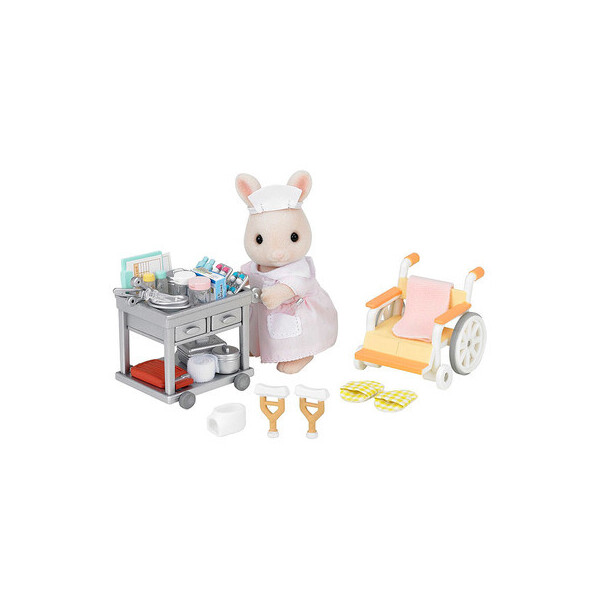 

Игровой набор Sylvanian Families Медсестра с креслом каталкой (5094)