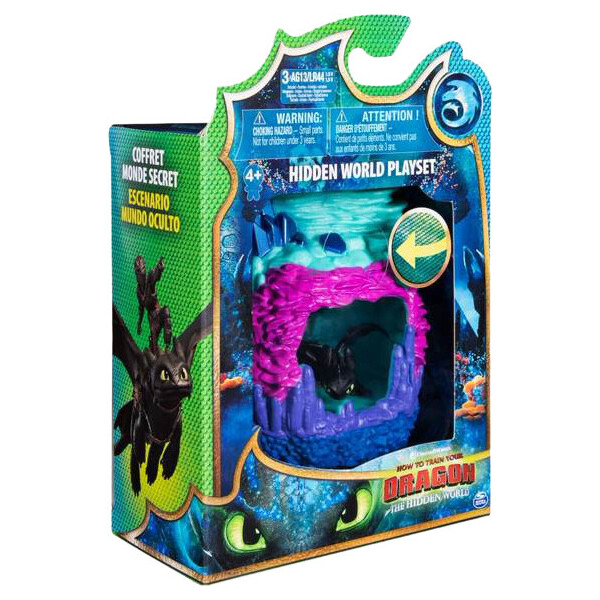 

Игровой набор Spin Master Dragons Как приручить дракона 3 - Логово дракона Беззубика (SM66624/2101)