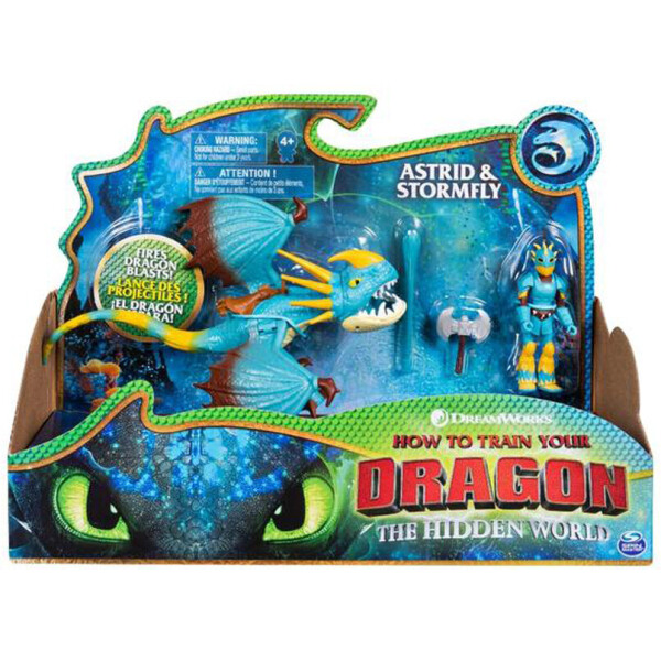 

Набор Spin Master Dragons Как приручить дракона - 3 из дракона Громгильды и всадника Астрид (SM66621/7335)