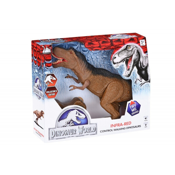 

Динозавр Same Toy Dinosaur World коричневый со светом и звуком (RS6123Ut)