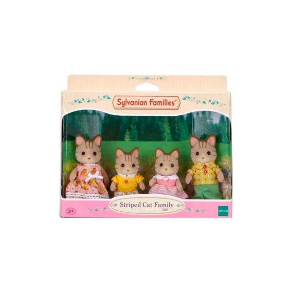 

Набор Sylvanian Families Семья Полосатых Котов (5180)