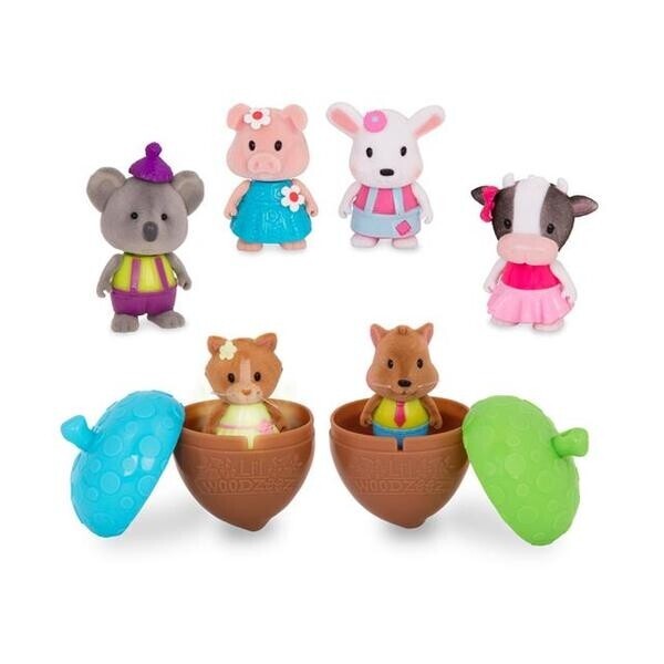 

Игрушка Lil Woodzeez Bobblehead Серия 3 6 единиц (63200Z)