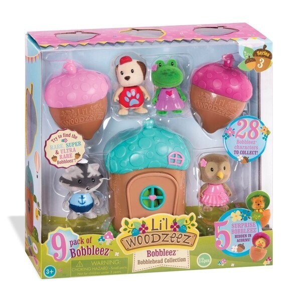 

Игрушка Branford Lil Woodzeez Bobblehead Серия 3 9 единиц (63300Z)