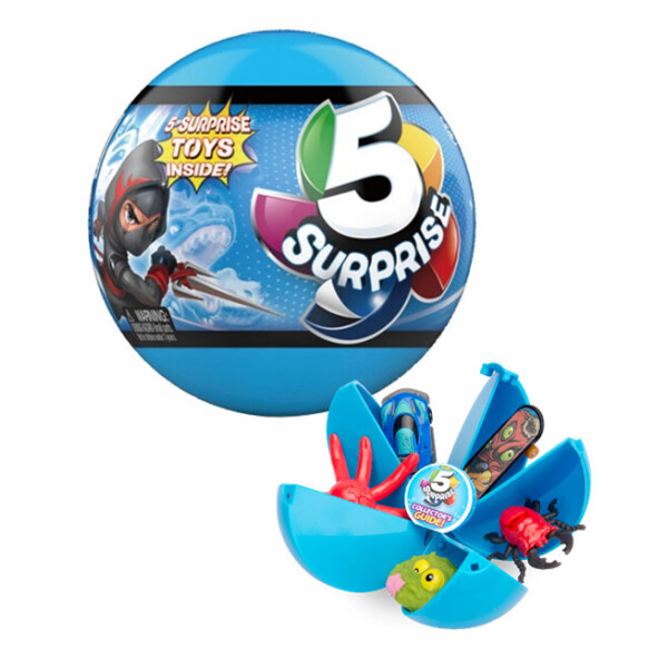 

Игровой набор Zuru 5 Surprise синий (7701)
