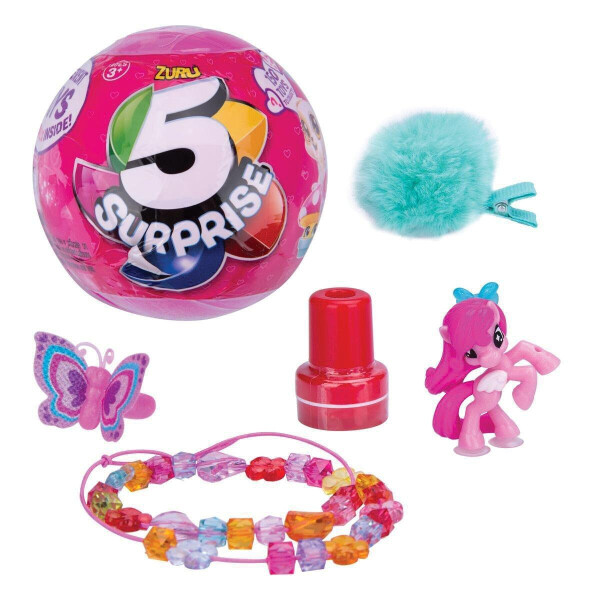 

Игровой набор Zuru 5 Surprise розовый (7702)