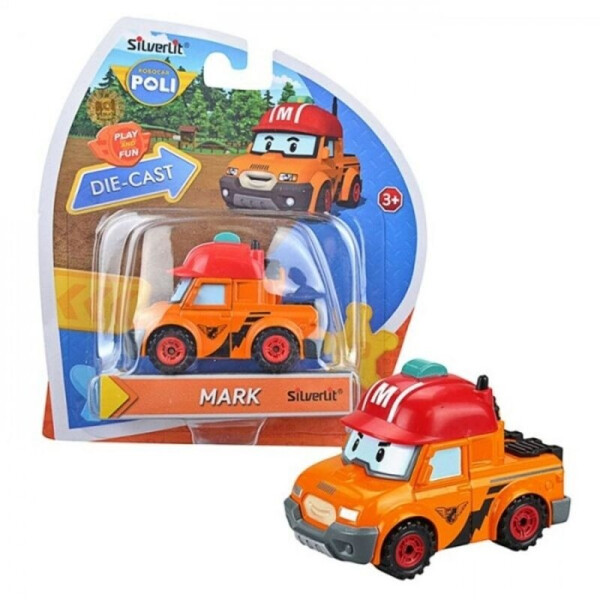 

Металлическая машинка Robocar Poli Марк 6 см (83305)