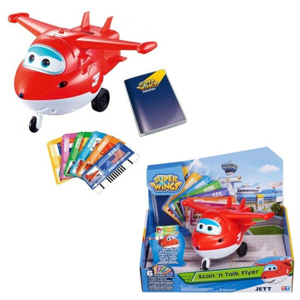 

Интерактивная игрушка Super Wings Jett с карточками (YW710410)
