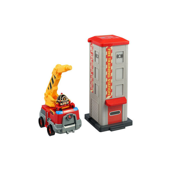 

Набор Robocar Poli Пожарная станция с фигуркой Рой (83409)