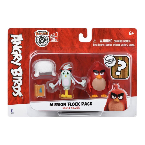 

Набор Angry birds Mission flock Ред и Сильвер сюрприз (ANB0007)