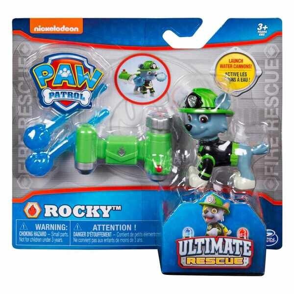 

Коллекционная фигурка Spin Master Paw Patrol Щенки с механической функцией Рокки Чрезвычайная миссия (SM16655/8289)