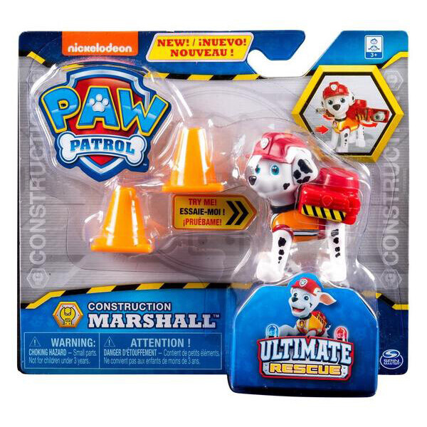 

Коллекционная фигурка Spin Master Paw Patrol Фигурка Маршала с механической функцией (SM16655/9222)