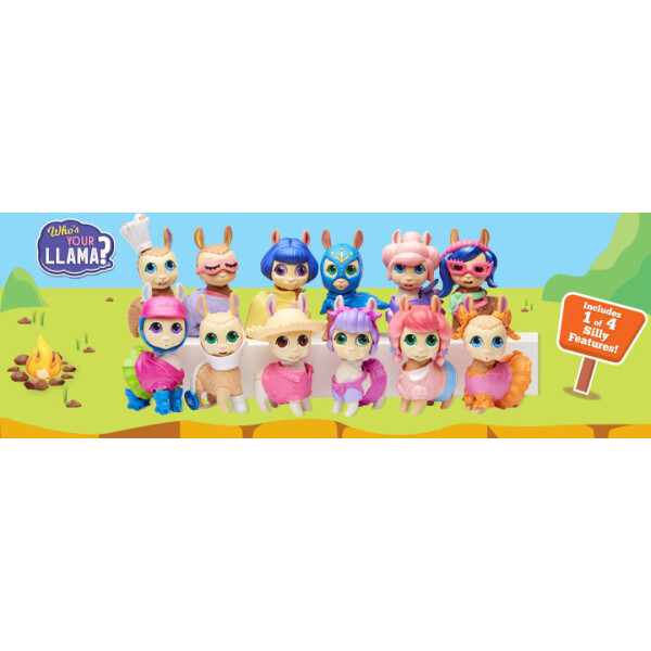 

Игровой набор сюрприз Who’s Your Llama S2 Найди Свою Ламу (86913-KSV)