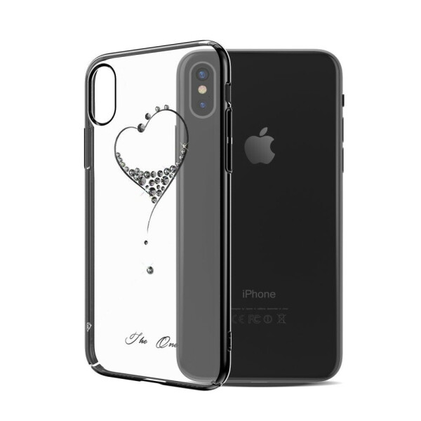 

Пластиковый чехол KINGXBAR Diamod Series для iPhone X / iPhone XS - Heart Pattern B