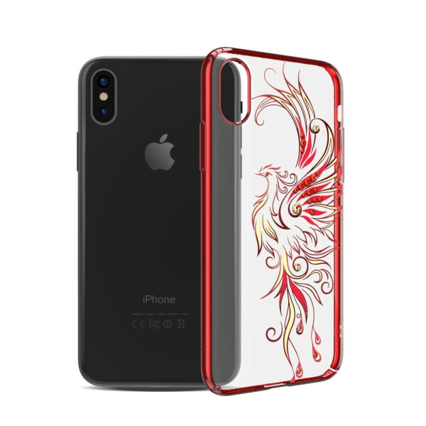 

Пластиковый чехол KINGXBAR Diamod Series для iPhone X / iPhone XS - Phoenix Pattern
