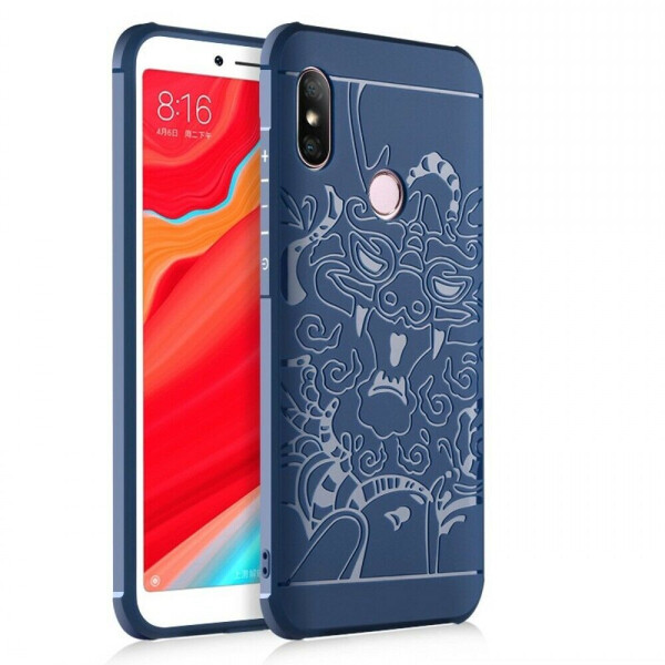 

Защитный чехол UniCase Dragon Style для Xiaomi Mi Max 3 - Blue