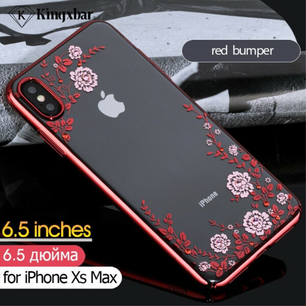 

Пластиковый чехол KAVARO Floret для Apple iPhone Xs Max - Red