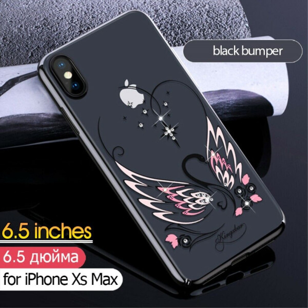 

Пластиковый чехол KINGXBAR Diamond Series для Apple iPhone XS Max - Black