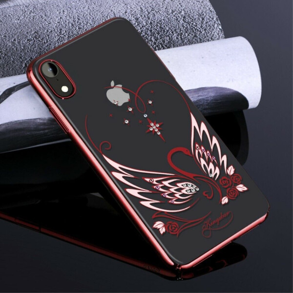 

Пластиковый чехол KINGXBAR Diamond Series для Apple iPhone XR - Red Wings