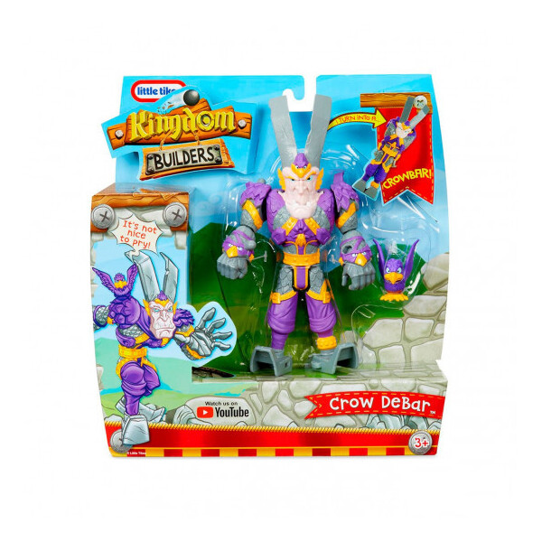 

Игровая фигурка трансформер Kingdom Builders Суровый гвоздодер (648021)